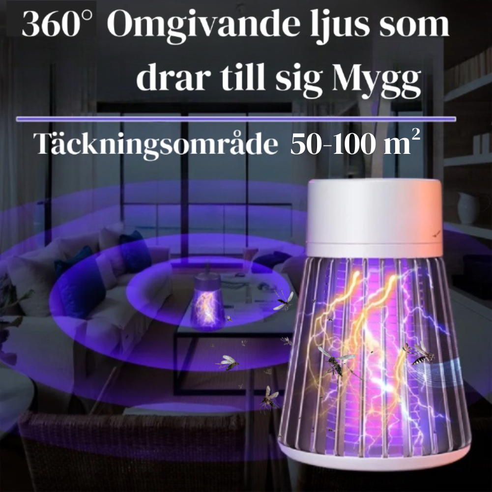 Bärbar Elektrisk Myggfångare