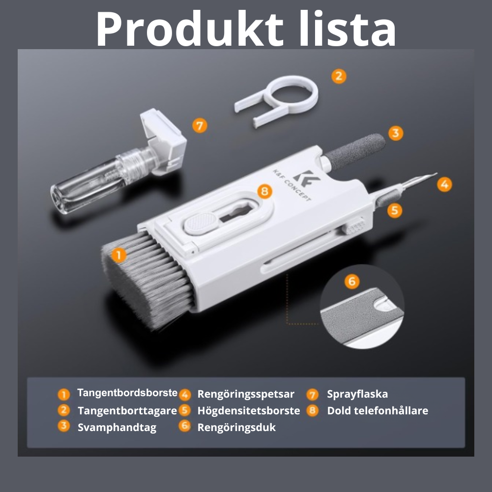 Supersmidigt Rengöringspaket