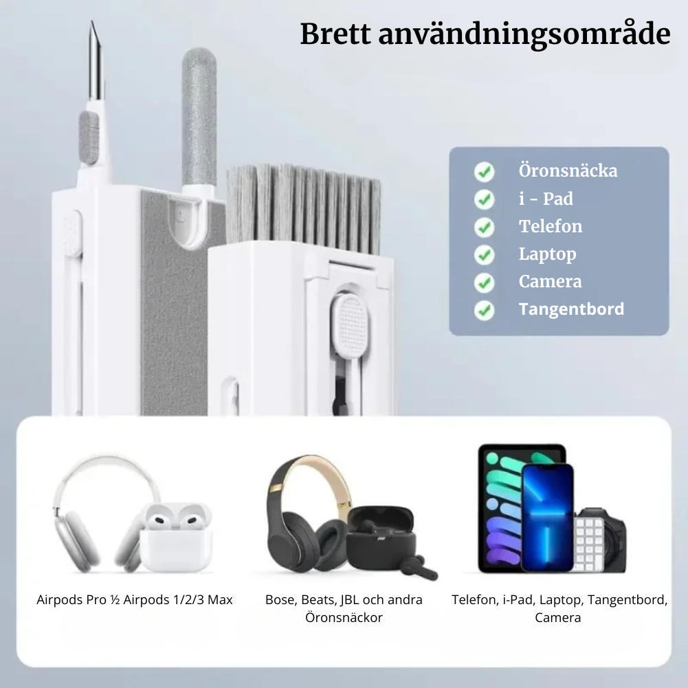 Supersmidigt Rengöringspaket