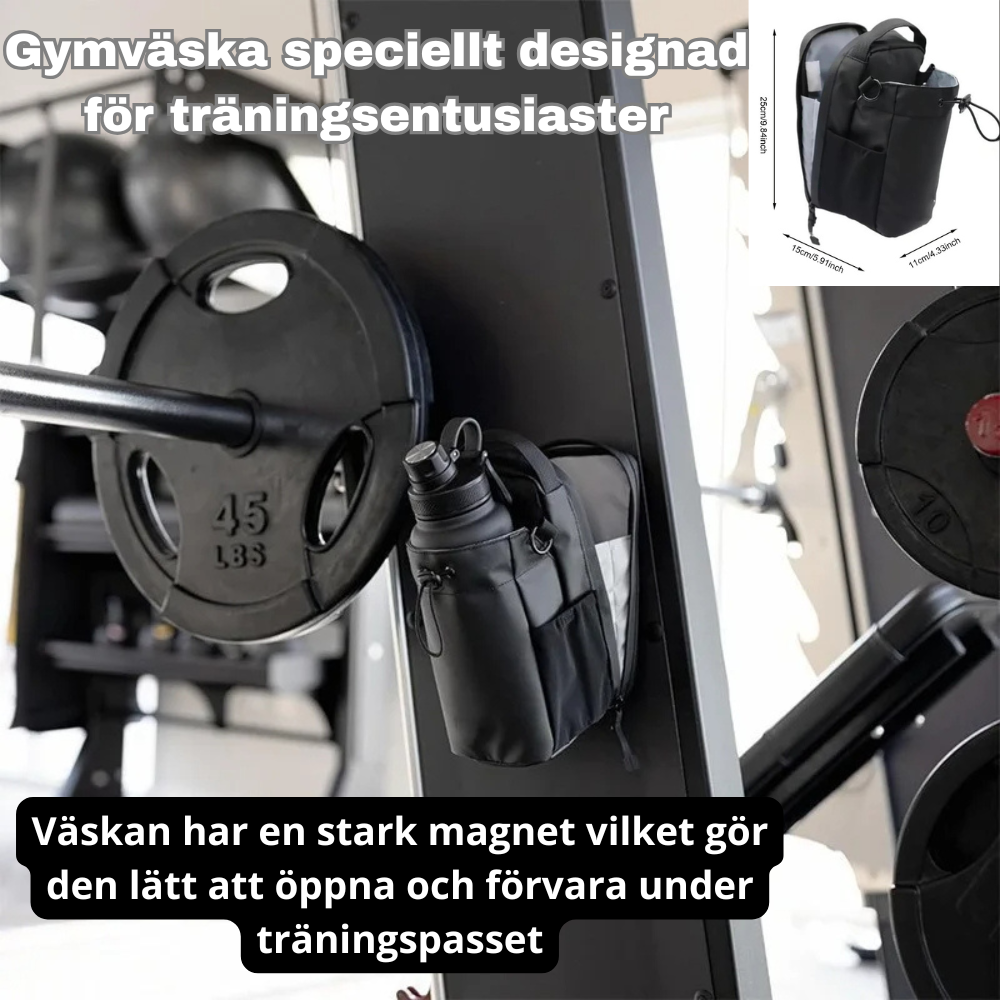 Magnetisk Gymväska