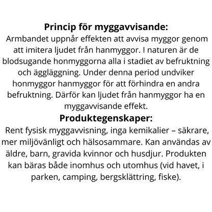 Ultraljudsarmband mot myggor